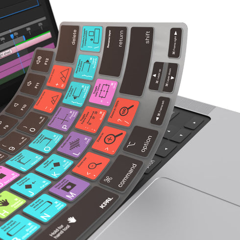 JCPal VerSkin Adobe After Effects Shortcuts Keyboard Protector for MacBook JCP2470